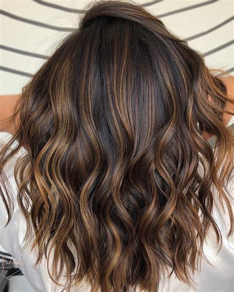 bronze caramel highlights